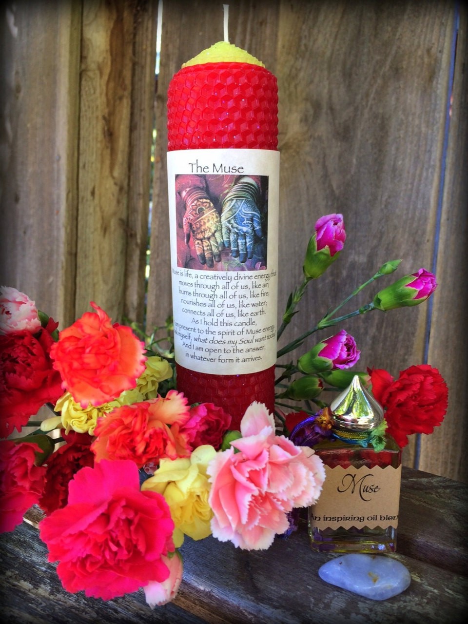 INVOKE YOUR MUSE Gift Set: Muse invocation candle