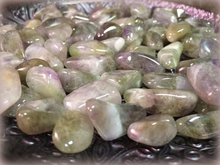 Pair of Amegreen Tumbled Stones - For Originality