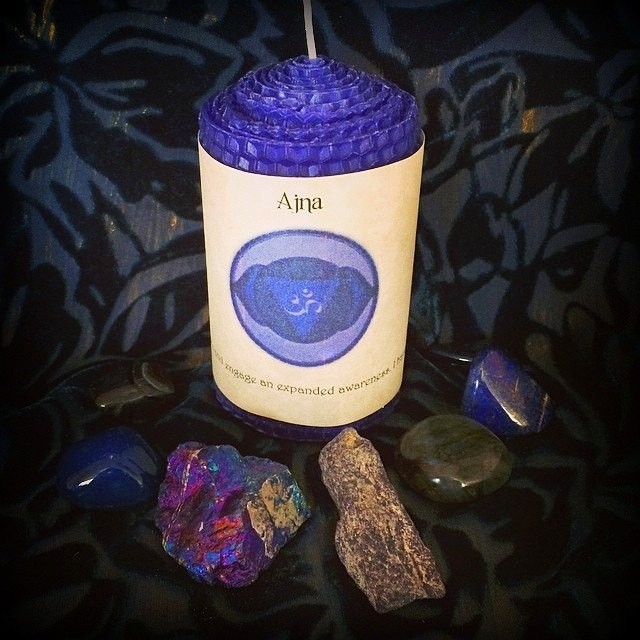 Third Eye Chakra altar set for intuition