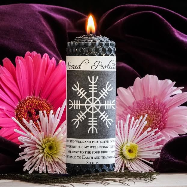 sacred protection candle