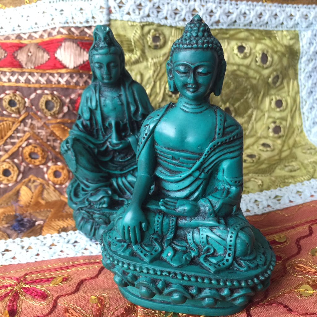 buddha-and-quan-yin-statues