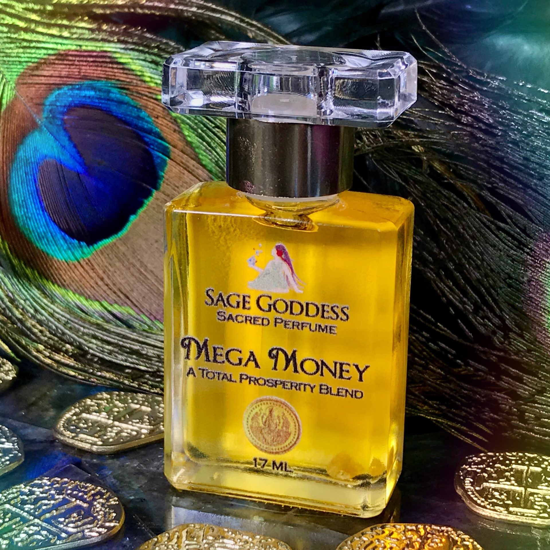 Sage Goddess Mega Money Perfume with Five Finger Grass & Patchouli