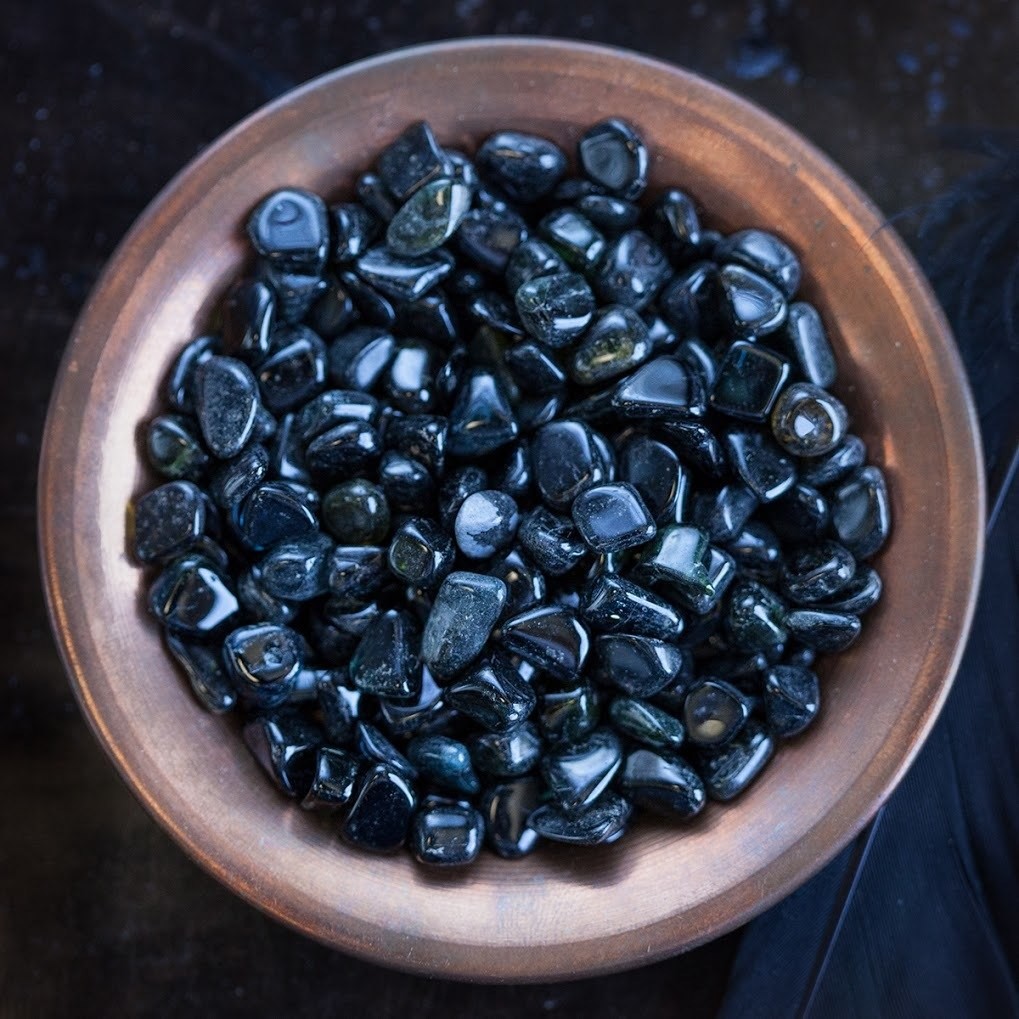 Black Tourmaline chip stones