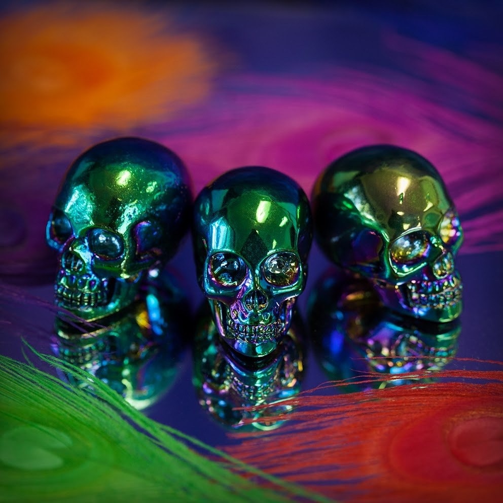 Titanium Aura Skulls