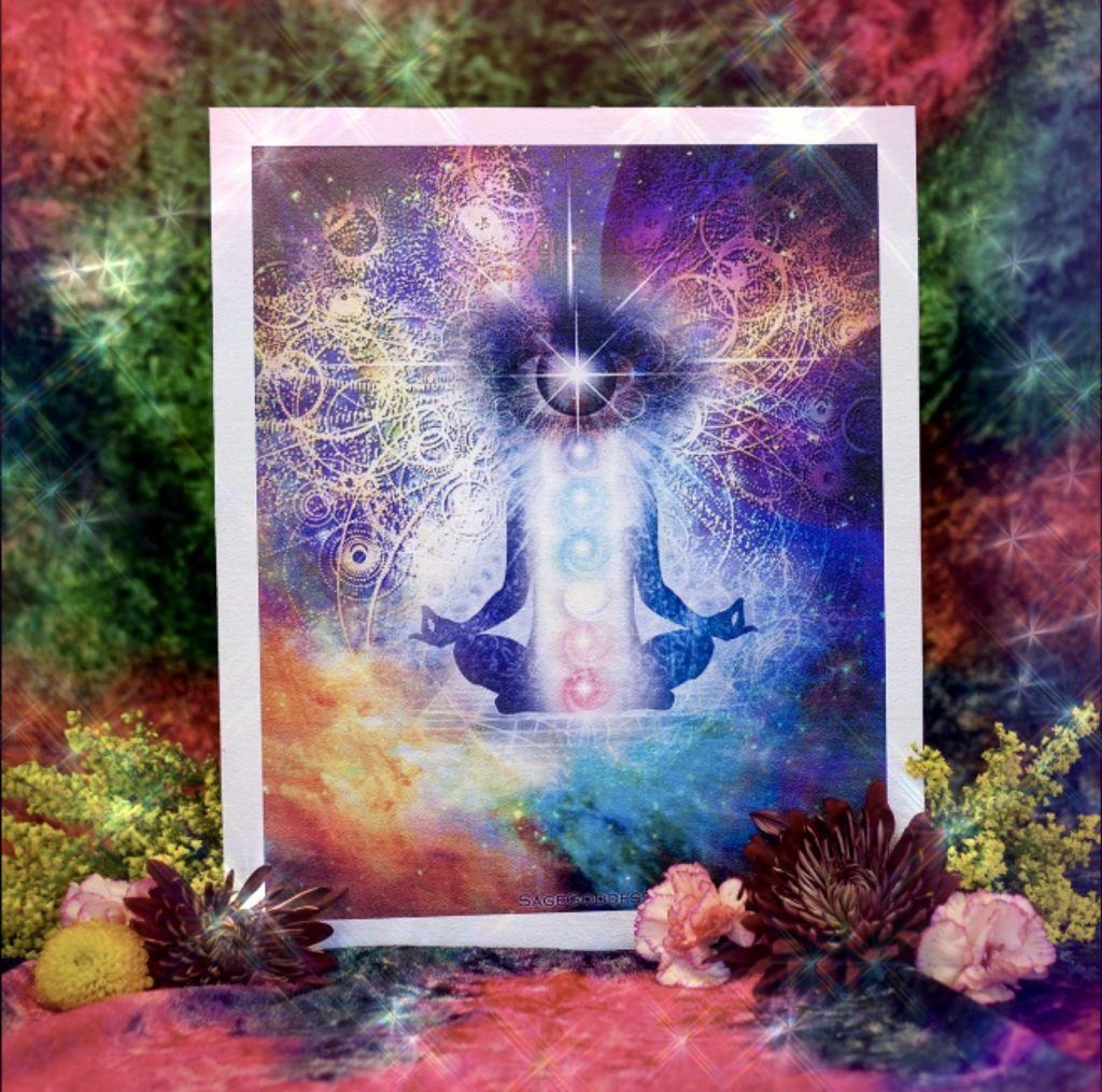 Attunement Canvases for divine wisdom and spiritual expansion