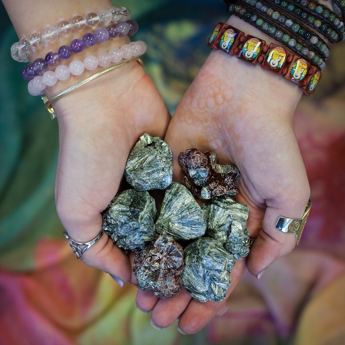 Natural Seraphinite for realignment, total healing, and connecting with ...