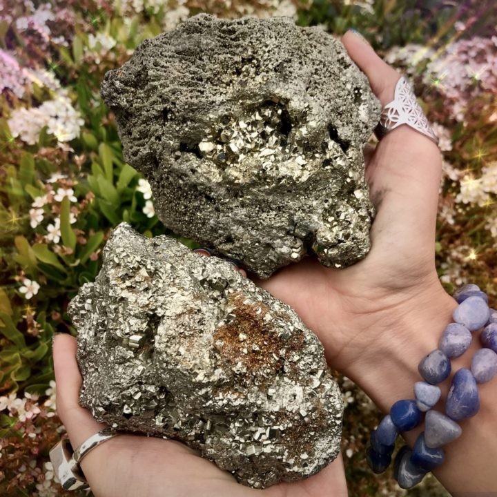 Lucky_Manifestation_Pyrite_Clusters_1of3_5_16
