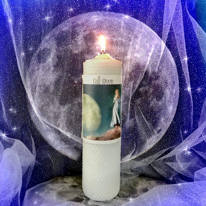 Full Moon Intention Beeswax Candles_7_29_1of1