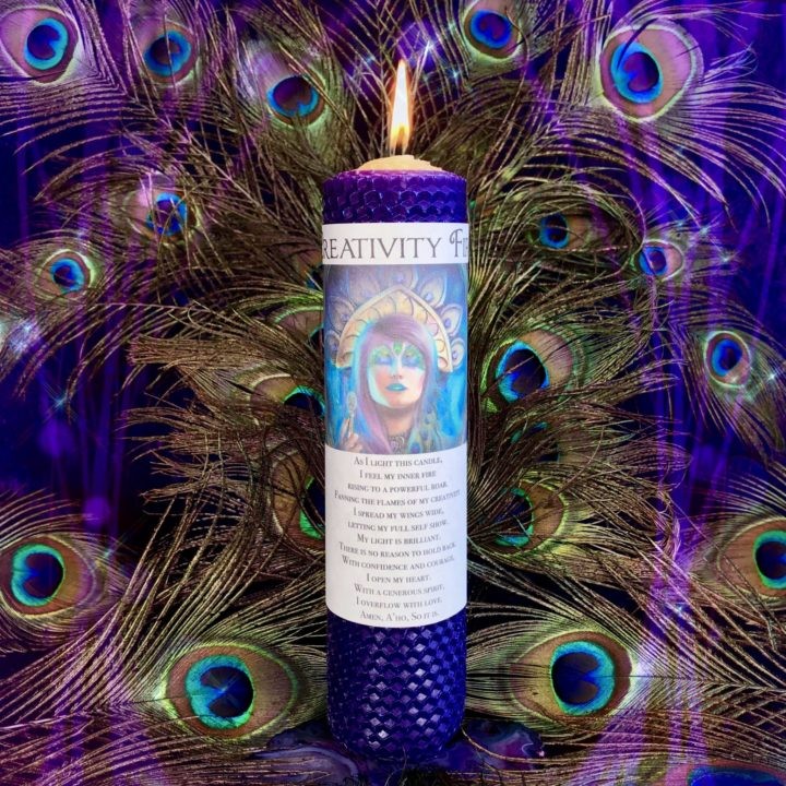 Peacock_New_Moon_Spirit_Animal_Set_for_Ritual_with_Athena_2of8_7_2