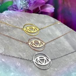 Third Eye Opening Sterling Silver Chokers