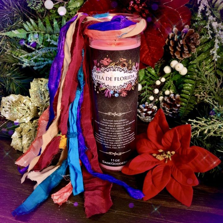 Vela de Florida Energetic Clearing and Blessing Intention Candles