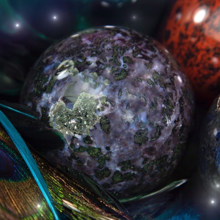 Intuitively Chosen Gemstone Spheres