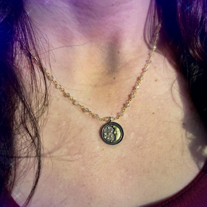 New Moon Intention Necklaces