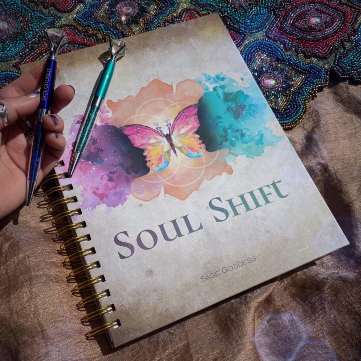 Soul Shift Notebook and Gemstone Pen Sets