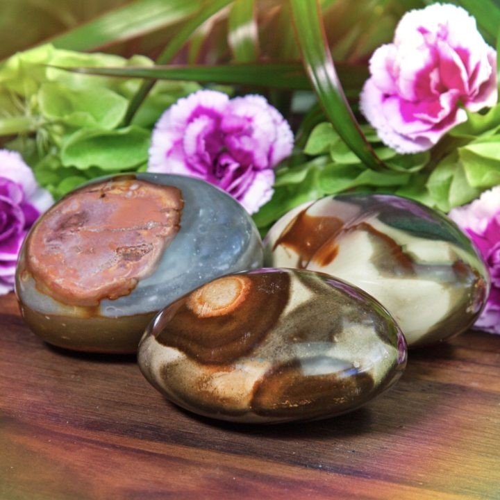 Polychrome Jasper Meditation Stones