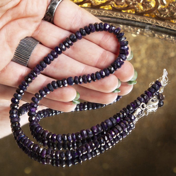 Sugilite Beaded Necklaces