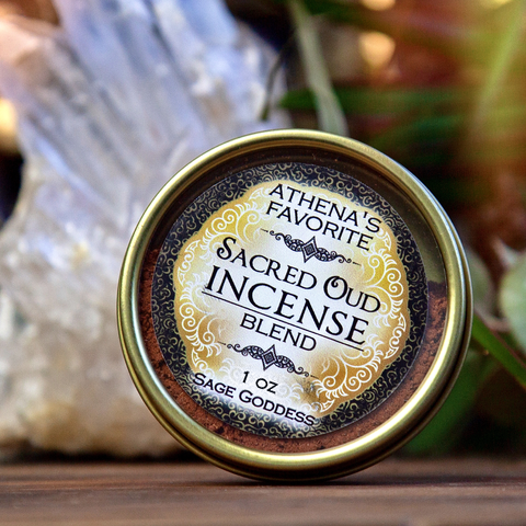Athenas Favorite Sacred Oud Incense Blend