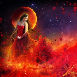 Scarlet Full Moon Set