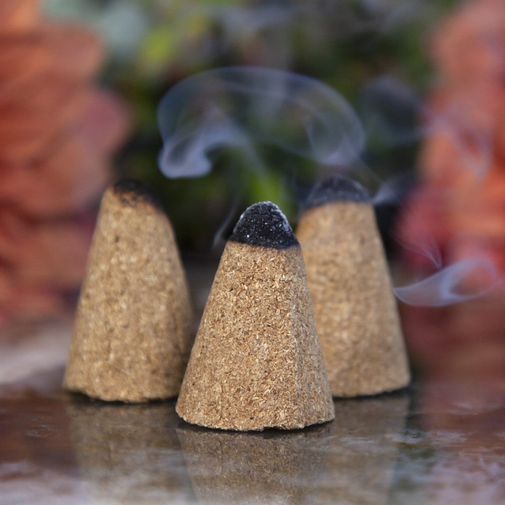 Palo Santo Incense Cone for cleansing and clearing