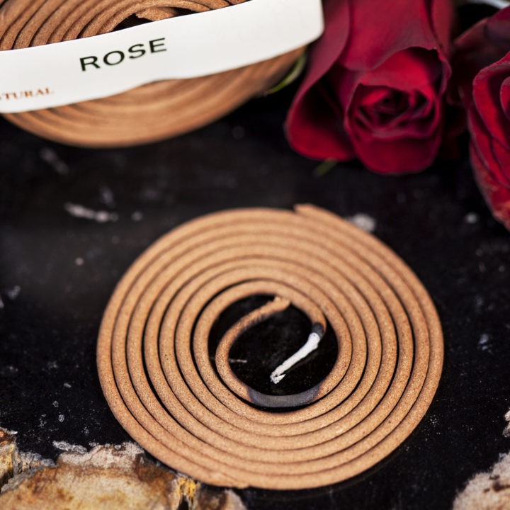 Rose Coil Incense