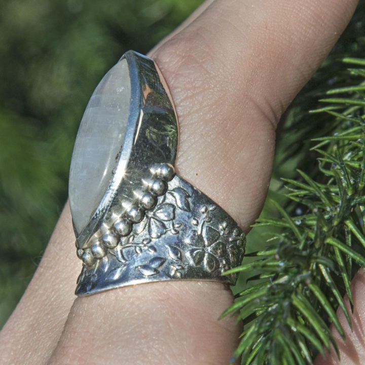 Athenas Moonstone Ring Replica