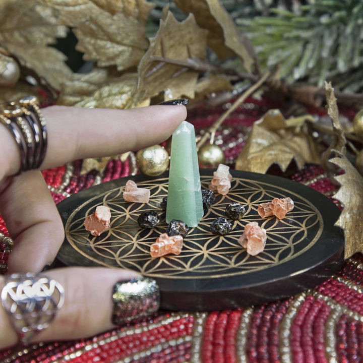 Release Protect and Grow Crystal Grid