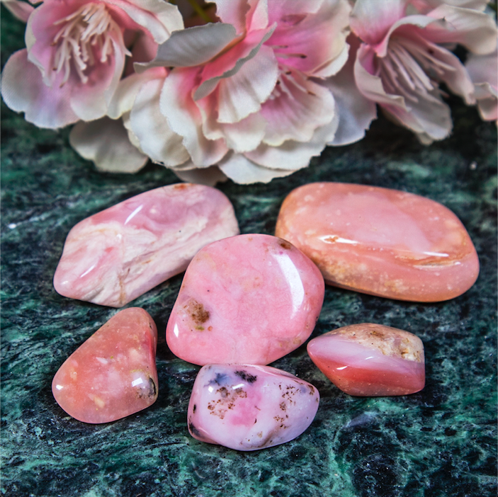 Tumbled Pink Opal