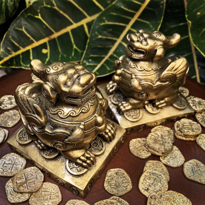 Pixiu Protection and Prosperity Statue