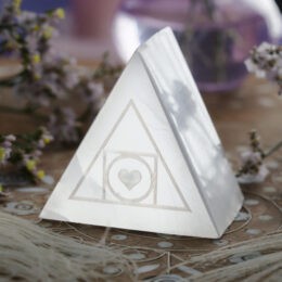 Selenite Alchemy and Moon Magic Triangle