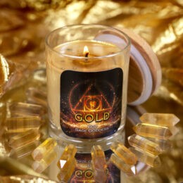 Gold Intention Candle