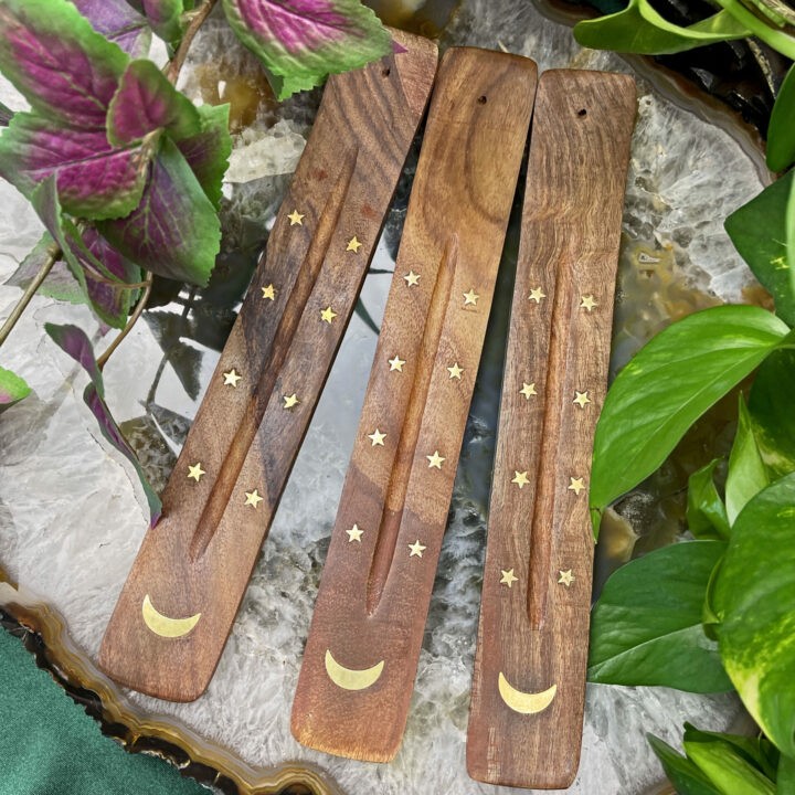 Moon and Stars Incense Holder