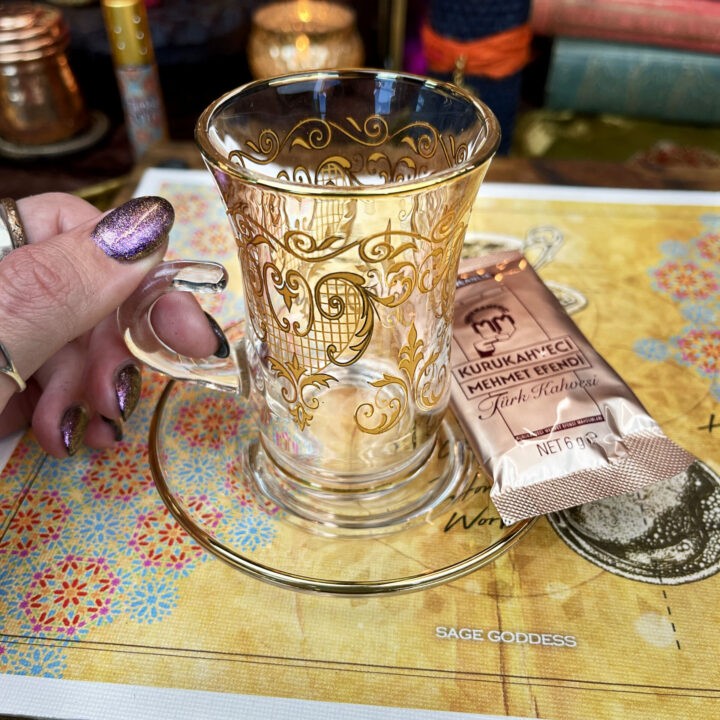 New Moon Divination Magic: Turkish Coffee Reading Set