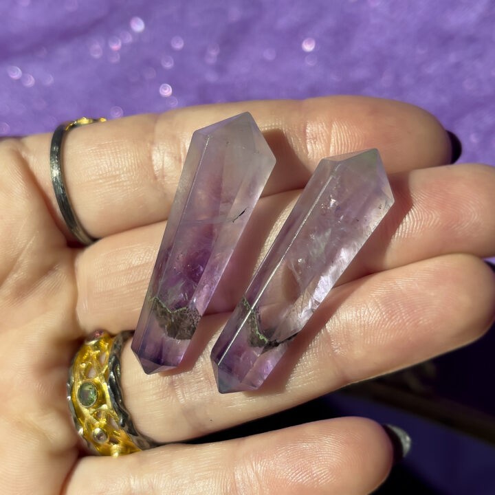 Amethyst Double-Terminated Wand