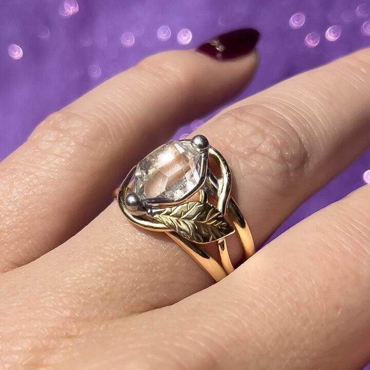 Herkimer Diamond Magic Ring