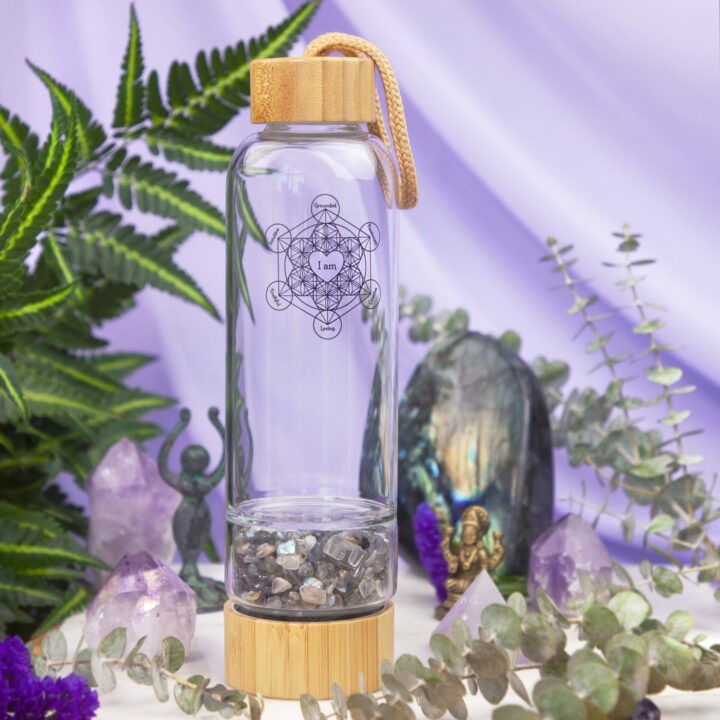 Moon Magic Crystal Charging Water Bottle
