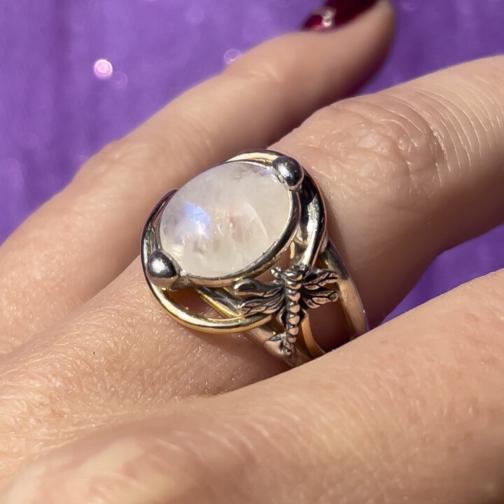 Magical Moonstone Ring