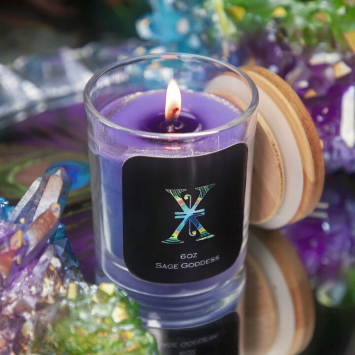X Anniversary Intention Candle with Surprise Magic