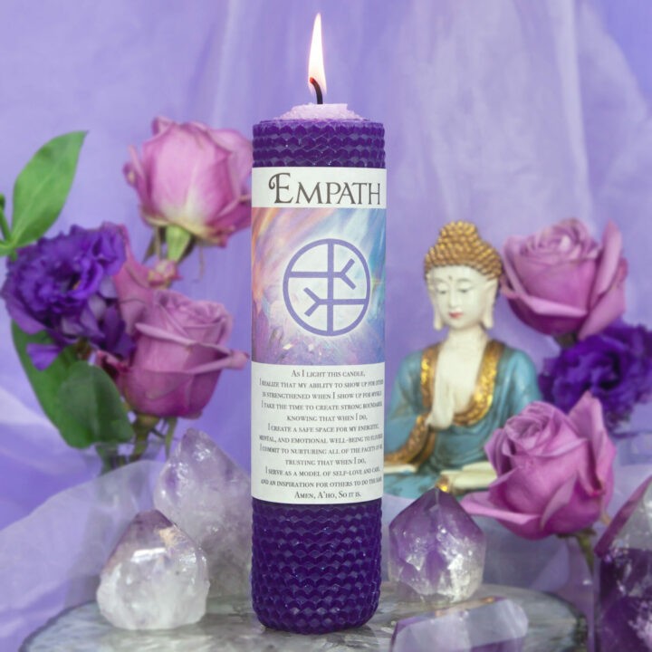 Empath Beeswax Intention Candle