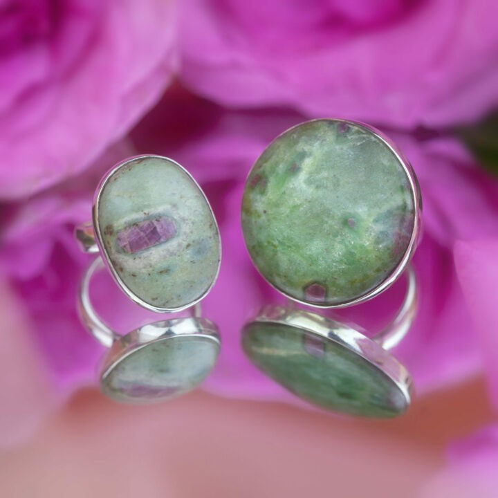 Love and Passion Ruby Fuchsite Ring