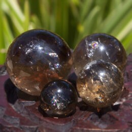 Protection and Manifestation Smoky Citrine Sphere