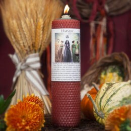 Harvest Beeswax Intention Candle