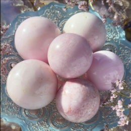 Transform in Love Pink Opal Sphere