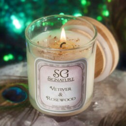 ​​SG Signature Vetiver and Rosewood Intention Candle