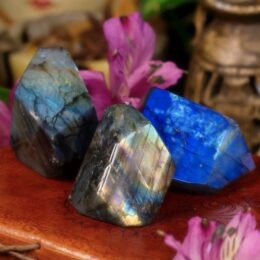 Faceted Labradorite Channeling Stone