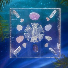 Winter Goddess Crystal Grid