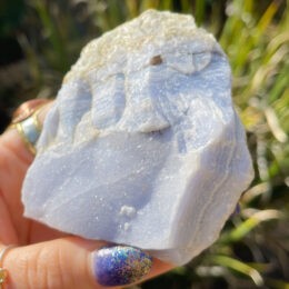 Tucson Exclusive: Natural Blue Sugar Lace Agate