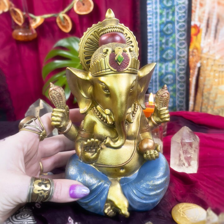 Road Opening Golden Ganesha