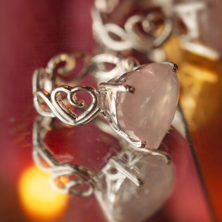 Athena's Mars and Venus Heart of Passion Ring
