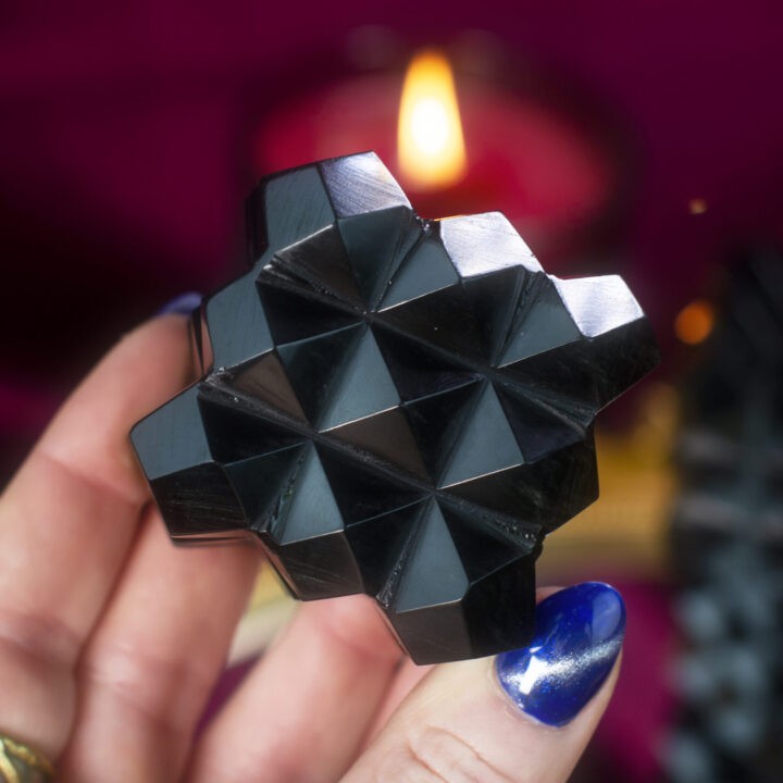 Black Obsidian Power Cube