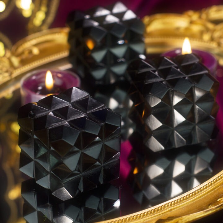 Black Obsidian Power Cube